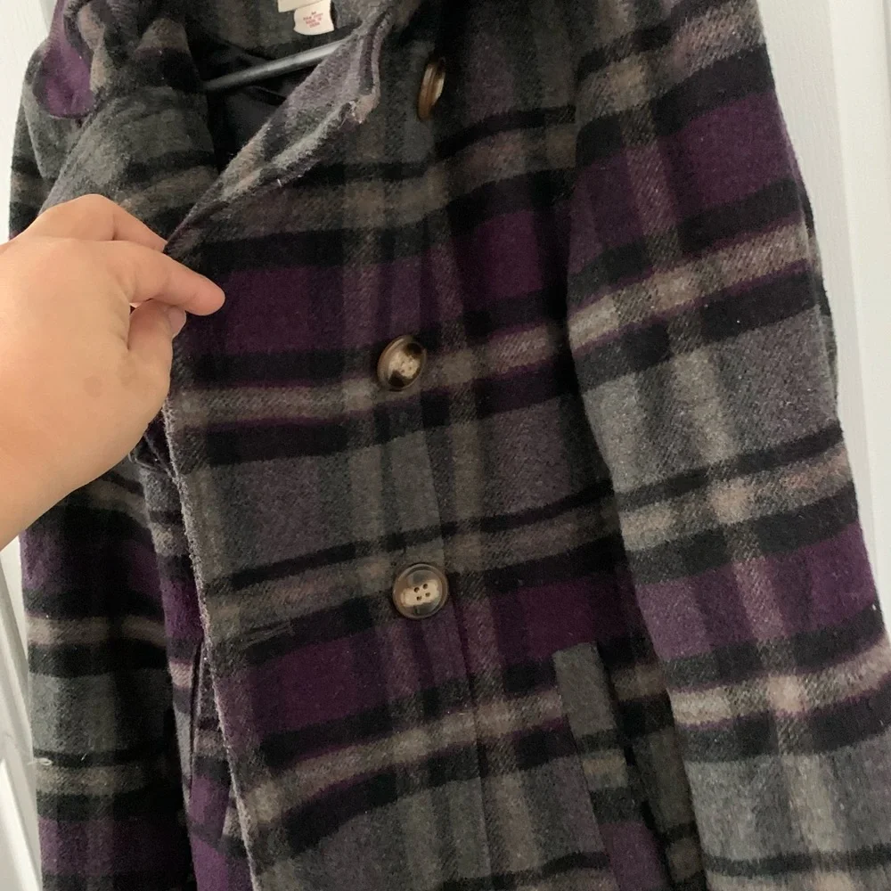 coat/blazer with hoodie - Picture 3 of 9